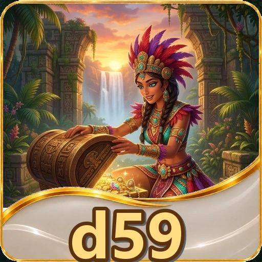 Tampilan menu katalog game d59 di Android